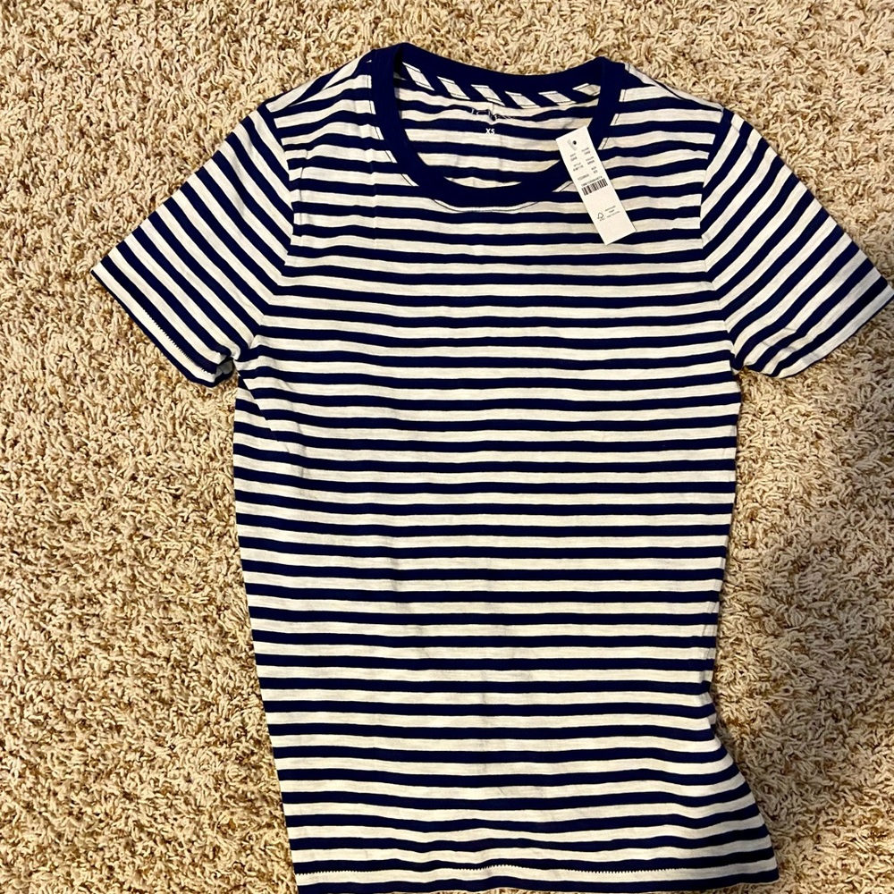 Jcrew striped tshirt